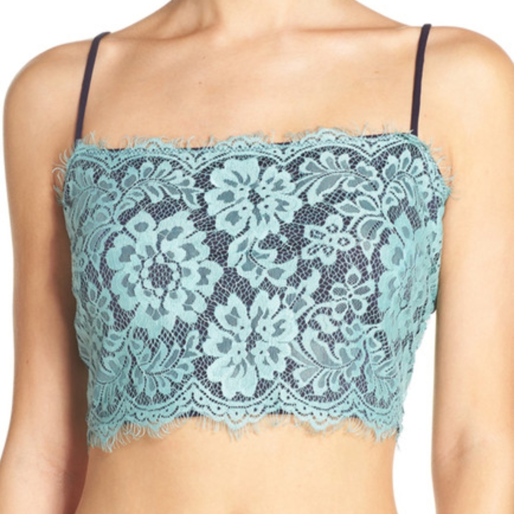 FREE PEOPLE Intimately Ollie Brami Navy Bralette